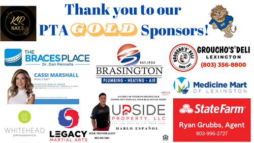 PTA Gold Sponsors